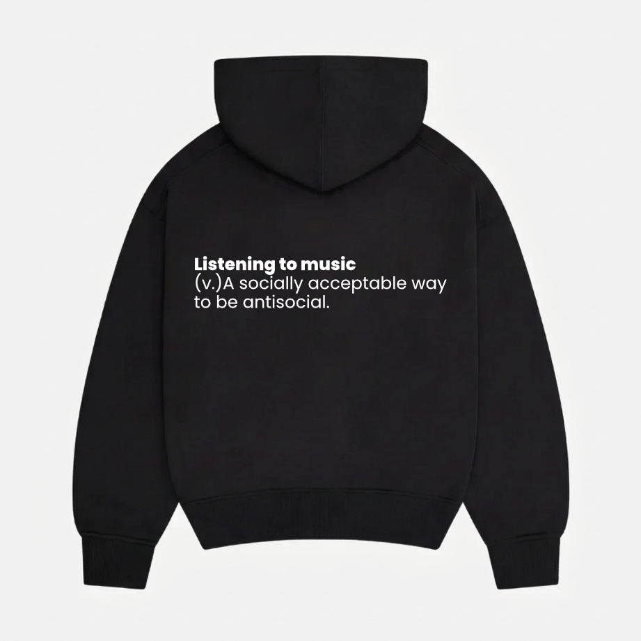 MUSIC HOODIE